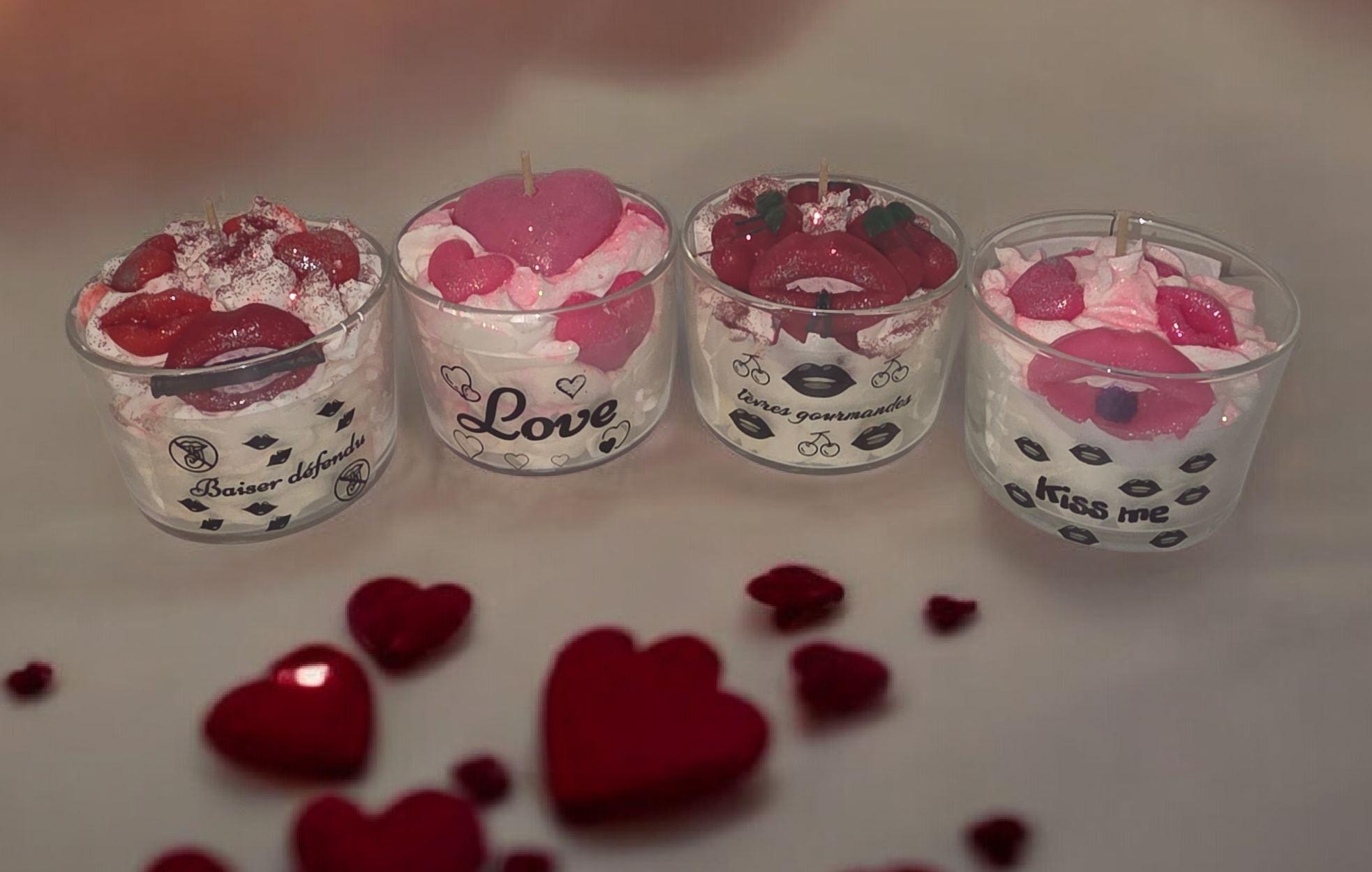 Bougies st Valentin