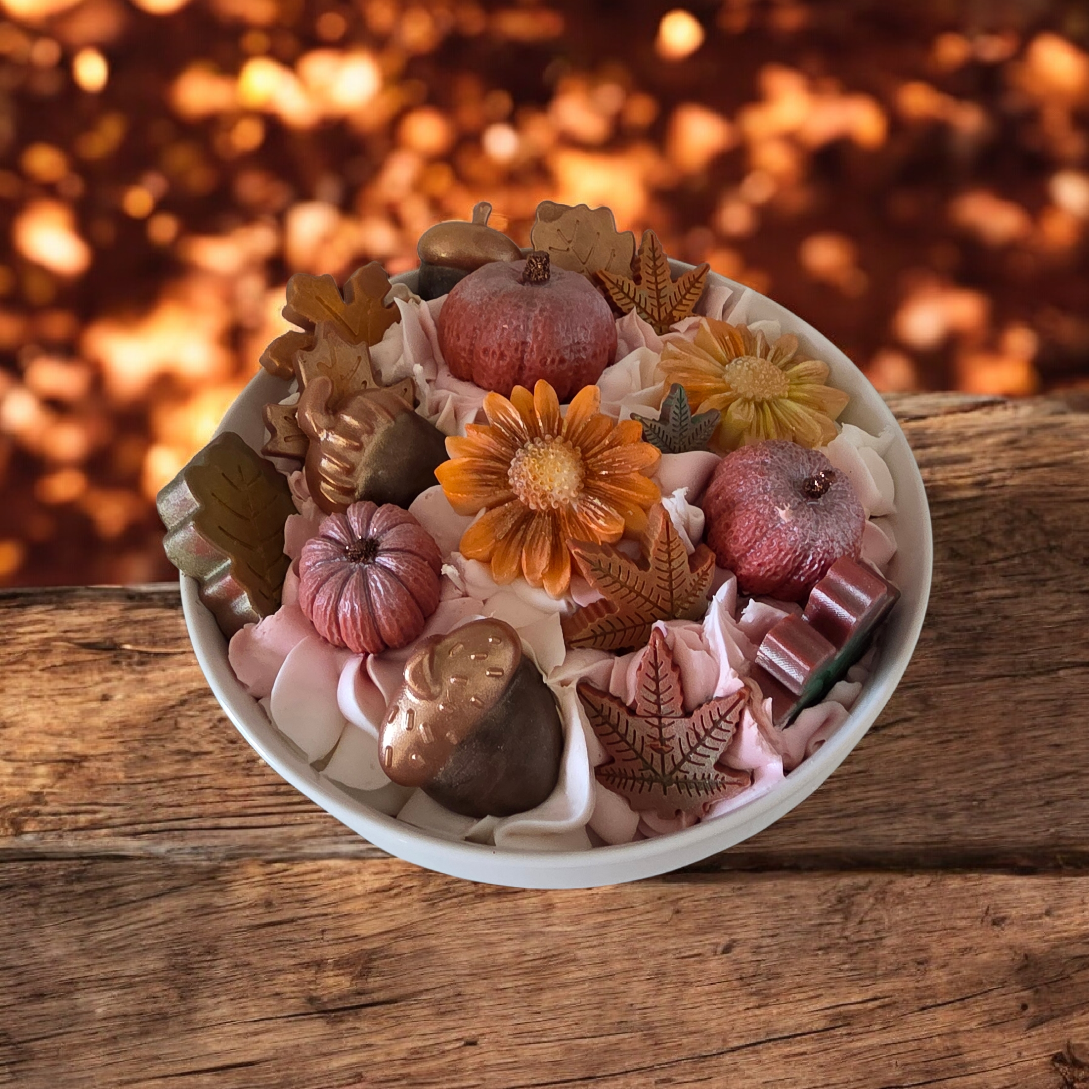 Centre de table d'automne